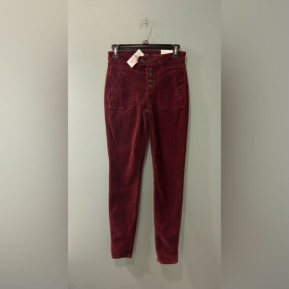 NWT … AMERICAN EAGLE “Size: 0” Button Fly Corduroy Pants - Picture 3 of 7
